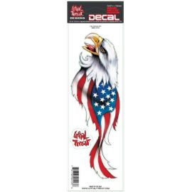 Autocollant / Sticker - LETHAL THREAT Usa Eagle Gauche 15 x 20cm