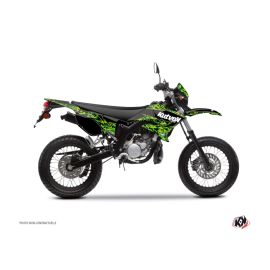 Kit Deco MBK X-Limit Yamaha DT à partir de 2003 - Kutvek Predator Noir / Vert