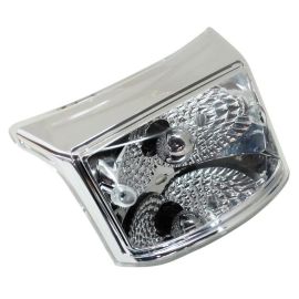 Feu Arrière MBK Booster Yamaha Bw's à partir de 2004 - Millenium Transparent Ampoules Miroir