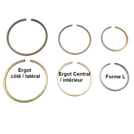 Segment 40 x 0.80mm - BARIKIT Ergot Central Chromé