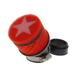 Filtre à air PWK - Stage6 Racing mousse HQ 48mm Rouge