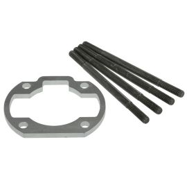 Cale de réhausse 5mm avec goujons M7x115mm MBK Nitro Ovetto YAMAHA Aerox Neo's - Stage6