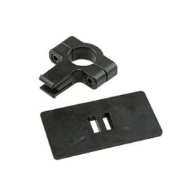 Support mini thermomètre EGT / Power Test sur guidon - Koso plastique noir