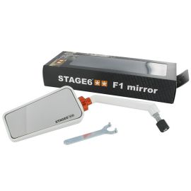 Rétroviseur Gauche 8mm - Stage6 F1 SSP Blanc