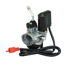 Carburateur 17.5mm - Premium Type PHVA Sortie gaz coudée / Starter Automatique