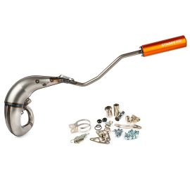 Pot Passage Haut Gauche Beta RR 50 / 77cc - Streetrace CNC Orange Stage6