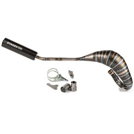 Pot Passage Haut Droit Beta RR 80 / 90cc - CNC Noir Stage6