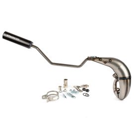 Pot Passage Haut Droit Sherco SE / SM 50 / 77cc - Streetrace CNC Noir / Bleu Stage6