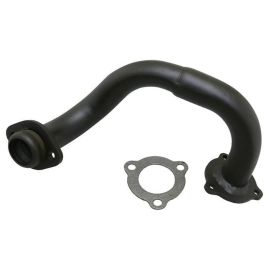 Coude / Collecteur de Pot Derbi Senda E3 E4 - Type Origine Débridé Noir