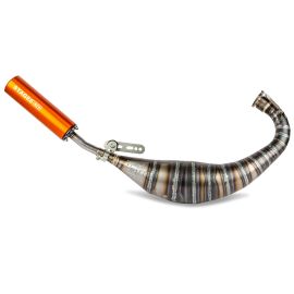 Pot Passage Bas Derbi E3 E4 90 / 100cc - CNC Orange Stage6 R/T