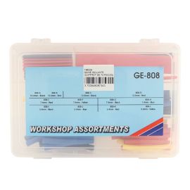 Gaine / Manchon thermorétractable - 74 tubes assortis de 5.4mm à 13.5mm