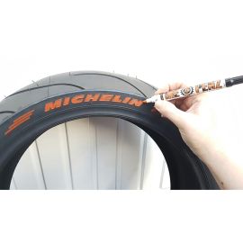 Marqueur / Crayon à Pneu - Tire Penz Orange