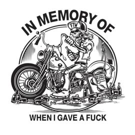 Autocollant / Sticker - LETHAL THREAT Mini In Memory 6 x 8cm