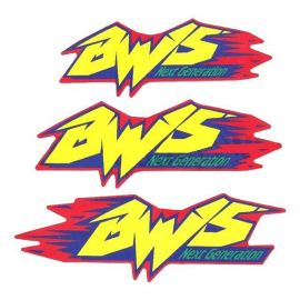 Kit Deco / Sticker Yamaha BW'S NG - Next Generation Rouge / Jaune