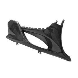 Dessous de tablier Droit MBK Mach G Yamaha Jog R - Blanc / Noir brillant TNT