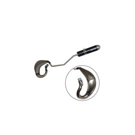 Pot Passage Haut Gauche Derbi Senda avant 1999 50cc - E-Nox Steel Tecnigas