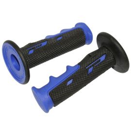 Poignées de Guidon - Progrip 797 Off Road Closed End Noir / Bleu