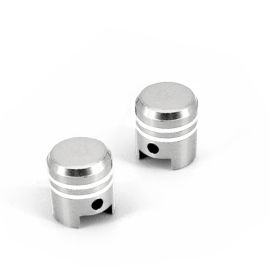 Bouchon de Valve Piston - Chromé
