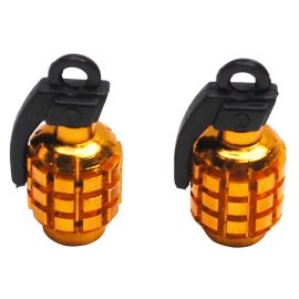 Bouchon de Valve Grenade - Or