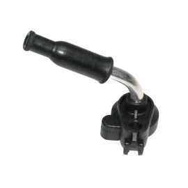 Couvercle de Boisseau Carburateur PHBN - Dellorto sortie gaz coudée 70°