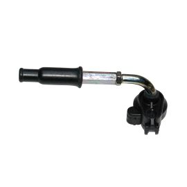 Couvercle de Boisseau Carburateur PHBN 17.5mm LS - Dellorto sortie gaz coudée 90°