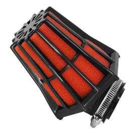 Filtre à air PHVA / PHBN - Replay Hexagonal 28 / 35mm coudé 45 degrés Noir