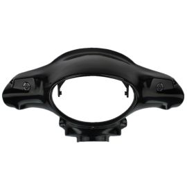 Couvre Guidon / Cache optique Aprilia Scarabeo avant 2008 - FACO Noir mat / à peindre