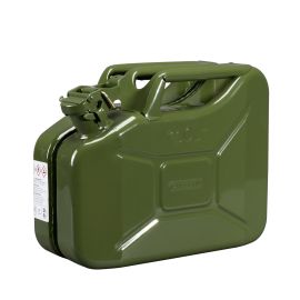Jerrycan / Bidon Essence 10L Métal Vert Armée Type US - Pressol
