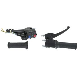 Kit Poignée Gaz / Frein avant / arrière Peugeot MVL / Vogue avec klaxon / arrêt moteur