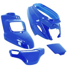 Kit Carénages / Carrosserie MBK Booster Yamaha Bw's à partir de 2004 - Type origine Bleu Yam 4 pièces