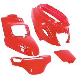 Kit Carénages / Carrosserie MBK Booster Yamaha Bw's à partir de 2004 - Type origine Rouge Ducati 4 pièces