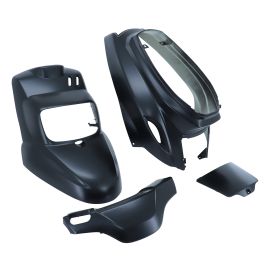 Kit Carénages / Carrosserie MBK Booster Yamaha Bw's à partir de 2004 - Type origine Noir Mat 4 pièces
