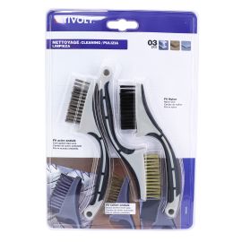Mini Brosse - Tivoly Jeu de 3