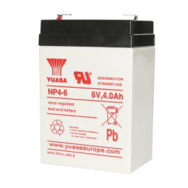 Batterie 6V 4 Ah NP4-6S - Yuasa sans entretien VRLA Spécial Honda Dax 50cc