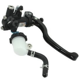 Maître cylindre de Frein Avant Universel Radial - OPM Noir avec levier réglable et bocal séparé