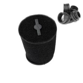 Filtre à air PHBG / PHBN / PHVA / PHBH / Mikuni TM - Marchald Power Filter 28mm à 43mm droit / coudé 25 degrés L 170mm Noir