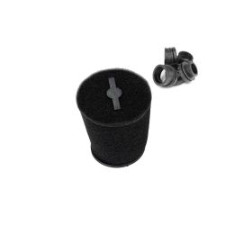 Filtre à air CP / PWK - Marchald Power Filter 46mm à 62mm droit / coudé 25 degrés L 170mm Noir