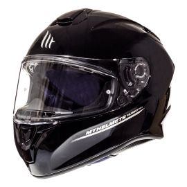 Casque Intégral - MT Targo Solid Noir Brillant