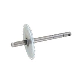 Axe de Pédalier Cyclo MBK 41 / 51 Motobecane 40 / 50 - avec couronne 28 Dents pleine