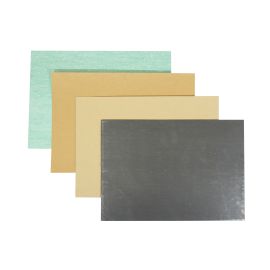 Feuille à Joint - Carton 0.30mm + Fibre renforcée acier 1.00mm + Papier 0.25mm + 0.50mm / A4 210 x 297mm / 4 feuilles