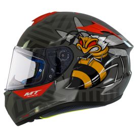 Casque Intégral - MT Targo Bee Noir Brillant