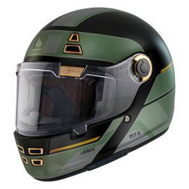 Casque Intégral - MT Jarama 68TH C1 Vert Kaki Brillant
