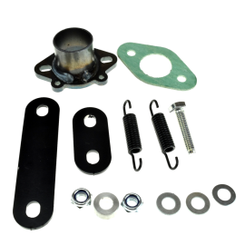 Kit de fixation pot passage bas Derbi 70 / 80cc - S-Race MVT EC13