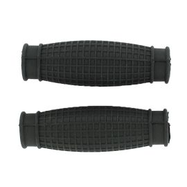 Paire de Poignées Solex 45cc / 330 - Gaufrées Noir