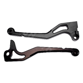 Levier de Frein Avant + Arrière MBK Booster YAMAHA BW'S apres 2003 - Alu CNC Noir