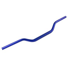 Guidon moto 28.6mm Alu Bleu