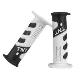 Revêtements de Poignées Cross TNT Blanc/Noir