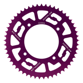 Couronne 53 dents Beta RR SM / Factory - Alésage 100mm 4T / Pas 428 - Doppler - Alu violet
