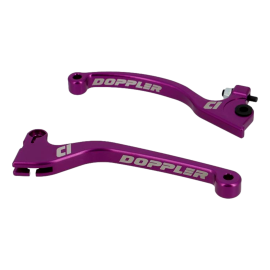 kit Levier de frein / embayage - Rieju MRT aprés 2018 / Sherco aprés 2010 / Derbi DRD Evo 2008-2011-Montage AJP- Doppler Violet