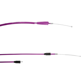 Transmission/ câble de gaz Doppler en téflon adaptable pour Sherco SE-R / SM-R / HRD violet